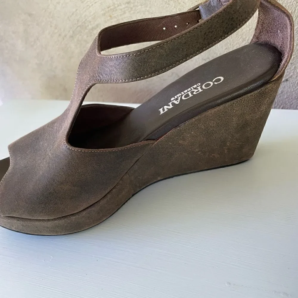 Cordani platform sandals size 38